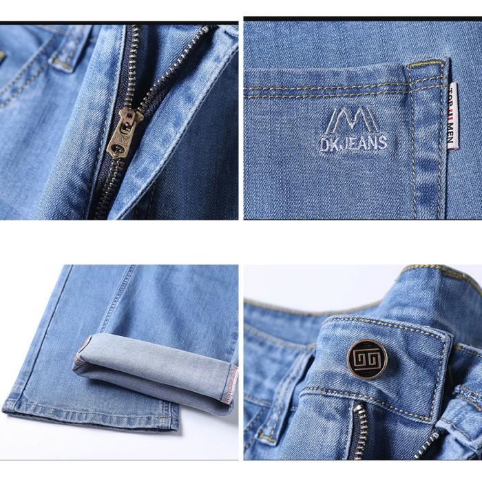 989Zé ENZO Mens Jeans Straight Leg Classic Fashion Regular Fit Cotton 989Zé ENZO Mens Jeans Straight Leg Classic Fashion Regular Fit Cotton