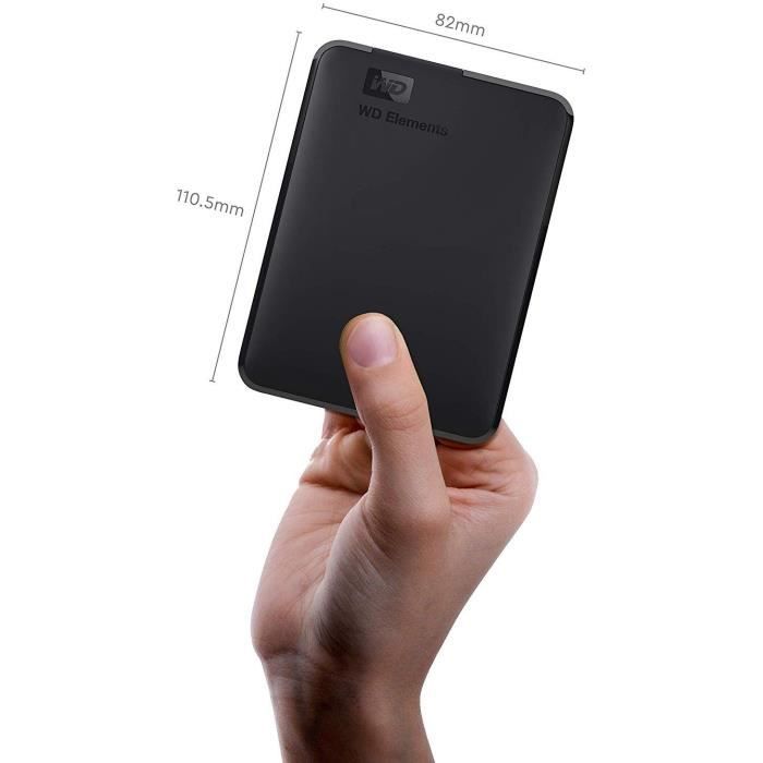 Western Digital Elements Portable 5 To 2,5 Disque dur externe – acheter  chez