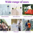 Lot de corde à linge,10 m de portable, anti-enroulement,extensible, pour séchoir à linge,salle de bain,camping en plein air, jardin-3