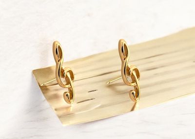 Boucles D'oreilles Créoles CLEA - Diamètre 1,3 Cm - Plaqué Or 18K - Neuf Avec étiquettes