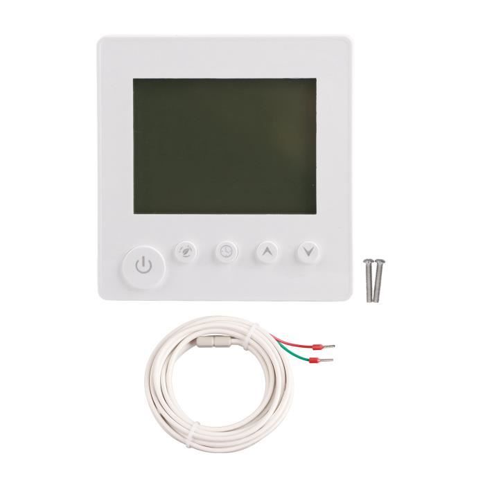 Thermostat Connecté Chauffage Electrique - SILUMEN - BHT-001 - Programmable  - Contrôle à distance - Cdiscount Bricolage