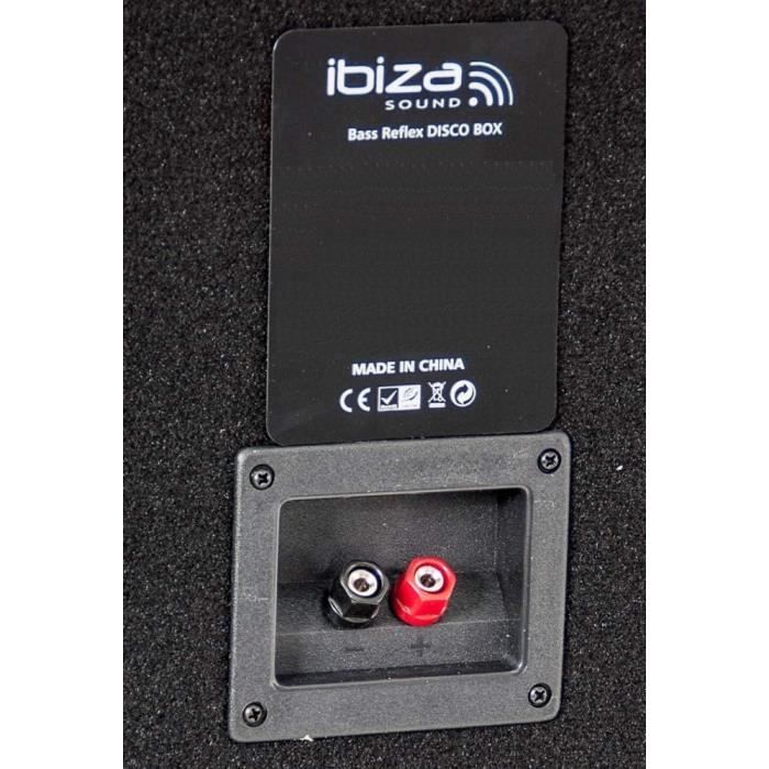 Le PACK de 2 Star210 Enceinte Sono 1000w - Enceinte passive IBIZA SOUND pas  cher - Sound Discount