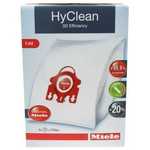 Sacs Aspirateur Miele Origine Hyclean S140 / 157 - S163/168 S190 Type K X5 Mi140 53998 2514