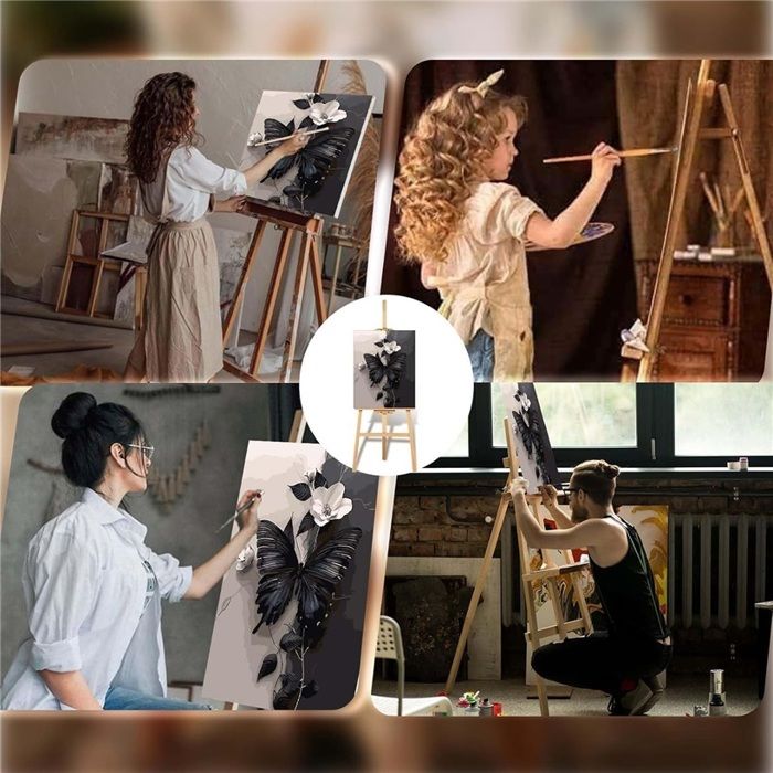 Kit Peinture par numéros paysage du Côtes d'Armor - 30 couleurs