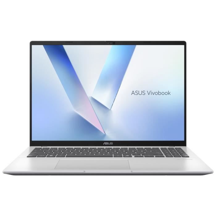 PC Portable ASUS VivoBook 16 S1607  Win 11 – 16 WUXGA 60Hz – Qualcomm Snapdragon X1P-26 100 – RAM 16Go – 512Go SSD