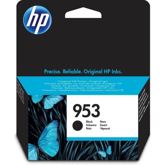 HP 953 cartouche d'encre noire authentique pour HP OfficeJet Pro 8710/8715/8720 (L0S58AE)