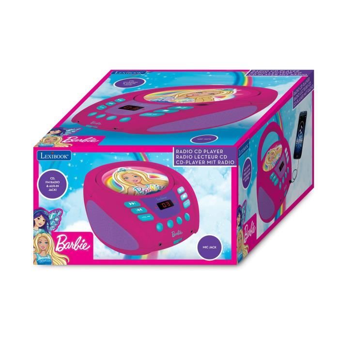 Radio lecteur CD Barbie