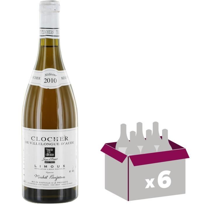 Limoux et Clocher Chardonnay Méditérannéen Provence 2010 - Vin blanc