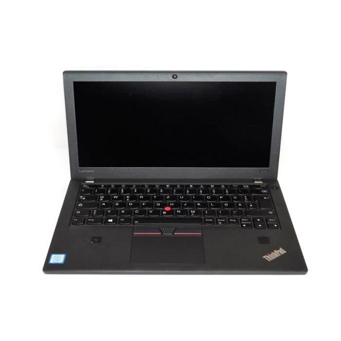 Ordinateur Portable Lenovo x270 - Core i5 - RAM 16Go - SSD 480Go - Linux - Reconditionné - Etat correct