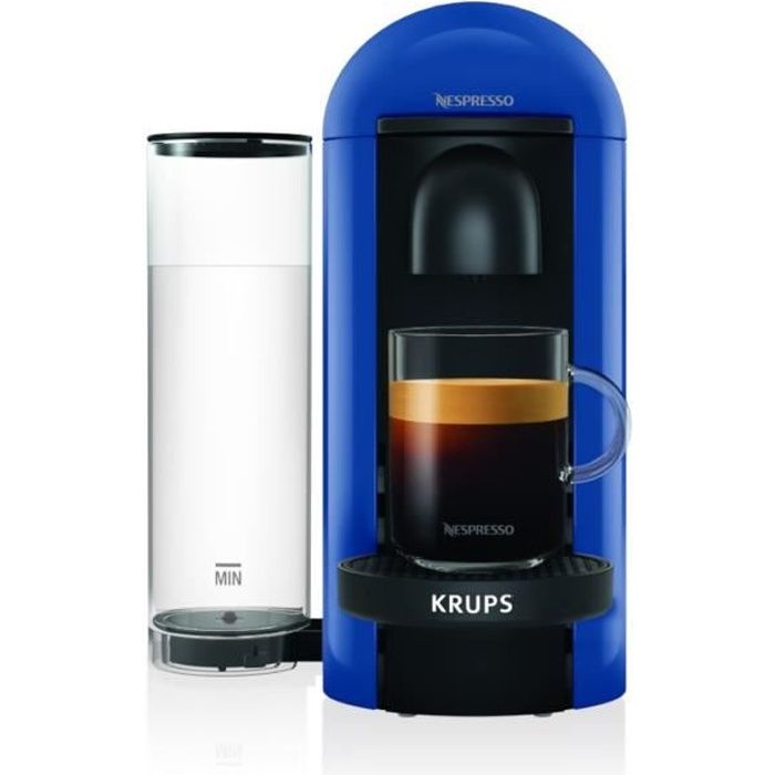 Nespresso Vertuo Plus Bleu 1,2L - Machine à café Krups YY4228FD