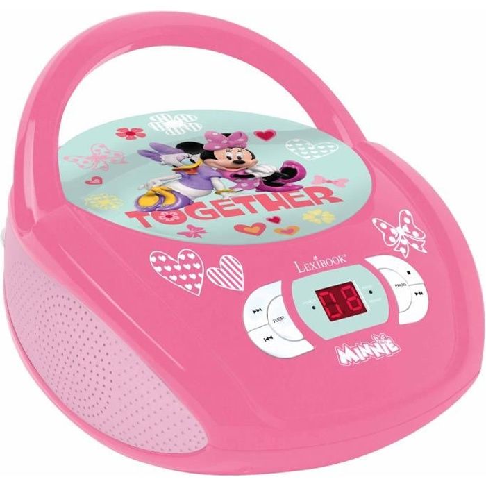 MINNIE Lecteur CD enfant LEXIBOOK