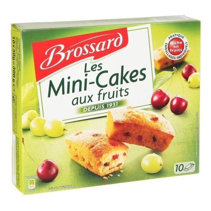 BROSSARD Mini Cake Aux Fruits 300g