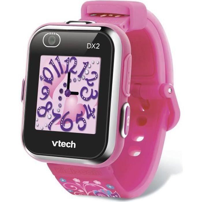 VTECH - Kidizoom Smartwatch Connect DX2 Rose - Montre Photos et Vidéos