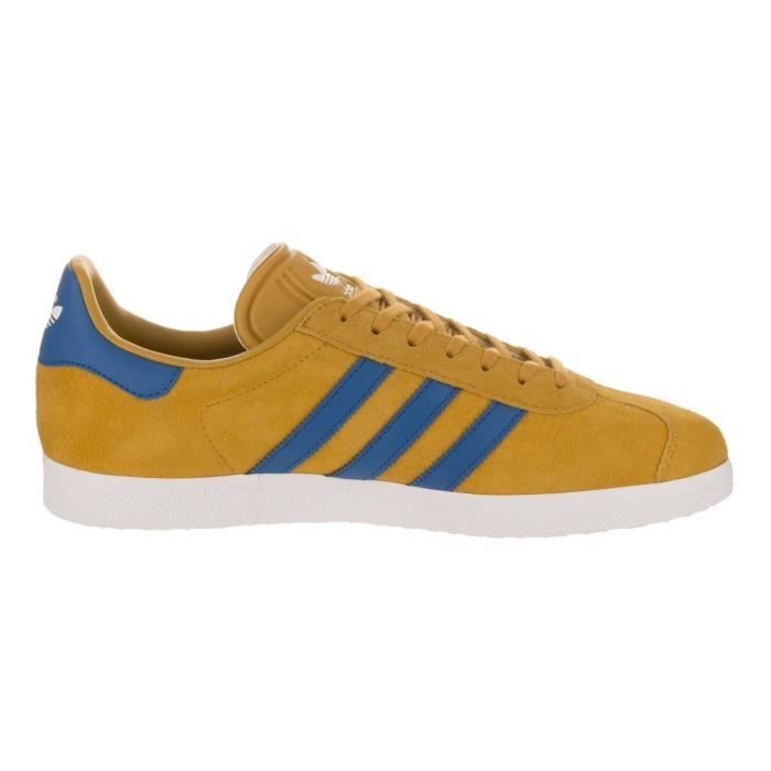 ADIDAS ORIGINALS Baskets Gazelle Chaussures Homme Jaune bleu Cdiscount Sport