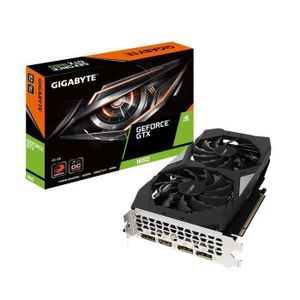 GIGABYTE GV-N1660OC-6GD Carte graphique GeForce GTX 1660 OC 6 Go GDDR5 - GIGABYTE GV-N1660OC-6GD Carte graphique GeForce GTX 1660 OC 6 Go GDDR5 -