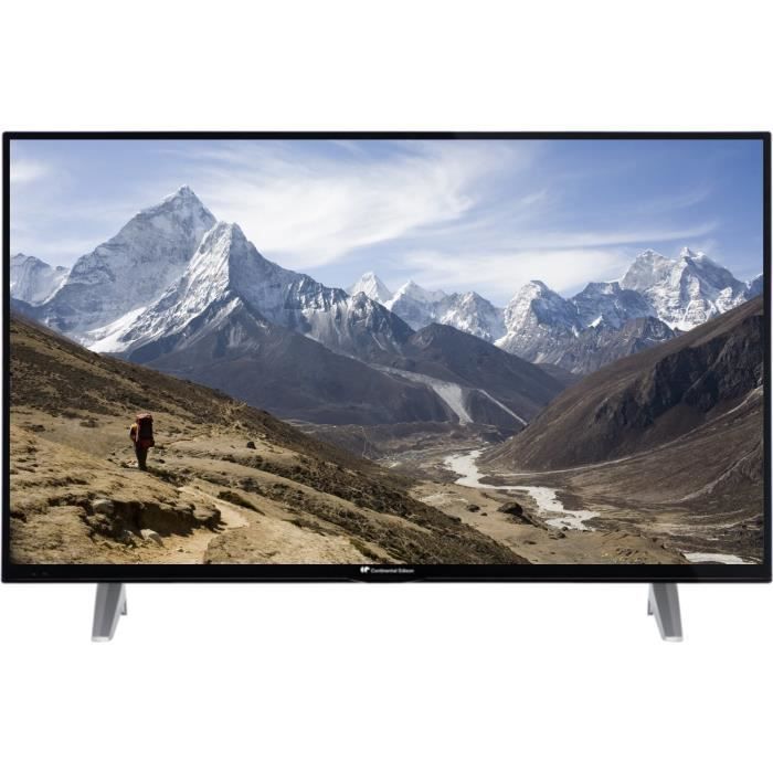 Continental Edison Tv 4k Uhd 108cm 43 Smart Tv Hdr Youtube Netflix Cdiscount Tv Son Photo