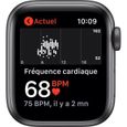Apple Watch SE GPS - 40mm Boîtier aluminium Gris Sidéral - Bracelet Noir (2020) - Reconditionné - Excellent état-3