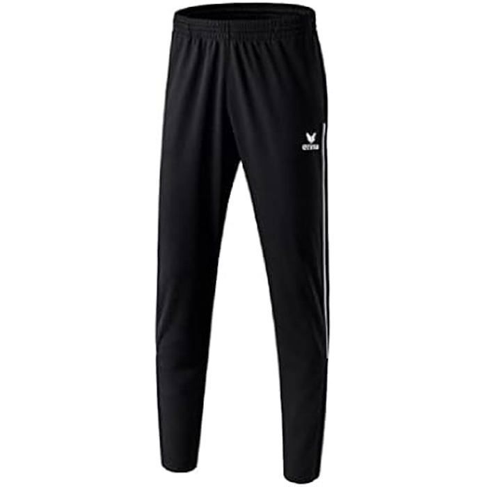 Pantalon dentraînement - Erima - 3100702 - Noir - Homme - Tissu résistant avec poches zippées Pantalon dentraînement - Erima - 3100702 - Noir - Homme - Tissu résistant avec poches zippées