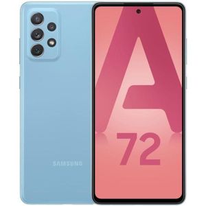SMARTPHONE SAMSUNG Galaxy A72 4G Bleu (2021) - Reconditionné 