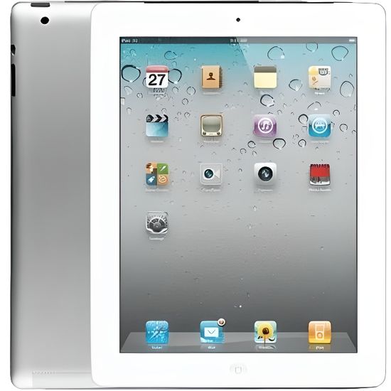 iPad 2 (2011) - 16 Go - Blanc - Reconditionné - Etat correct