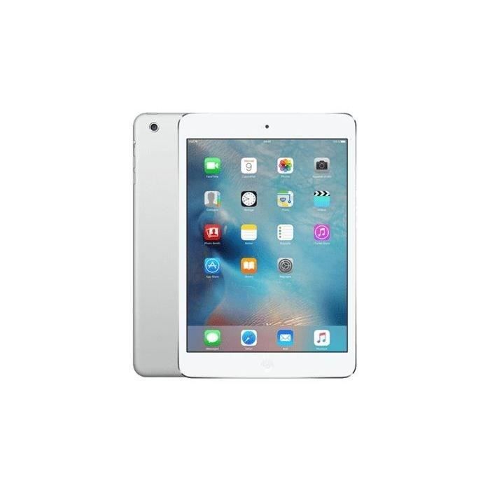 iPad mini 2 (2013) - 16 Go - Argent - Reconditionné - Etat correct