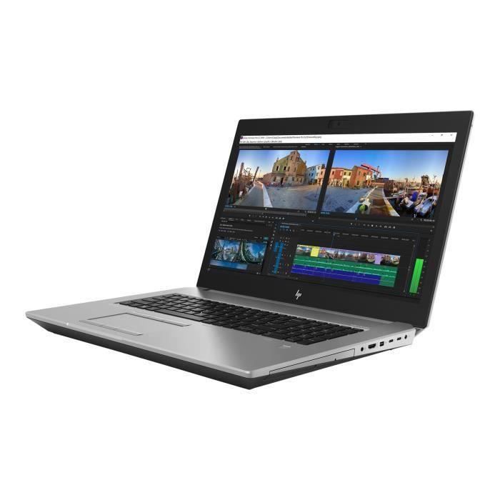 HP Ordinateur portable ZBook 17 G5 Mobile Workstation - Core i7 8850H / 2.6 GHz - Win 10 Pro (2018) - Reconditionné - Etat correct - Hewlett packard