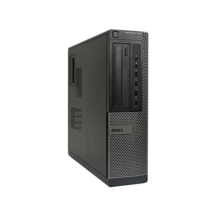 Unité Centrale Dell 7010 DT - Core i5 - RAM 8Go - SSD 480Go - Windows 10 - Reconditionné - Etat correct Reconditionné - Dell reconditionné disponible sur Cdiscount Seconde Vie