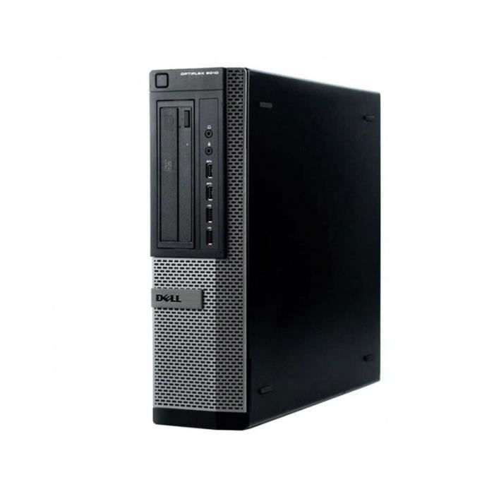 Unité Centrale Dell 9010 DT – Core i5 – RAM 8Go – SSD 1To – Windows 10 – Reconditionné – Etat correct