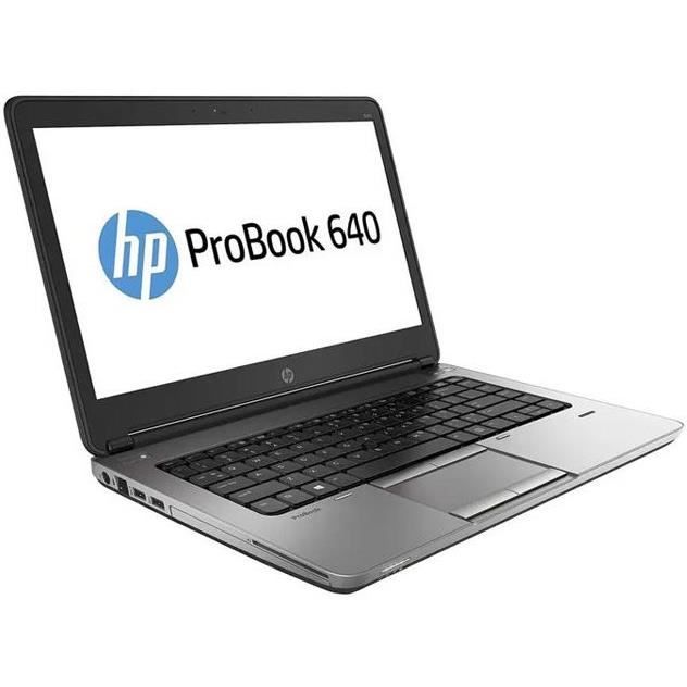 Ordinateur Portable HP 640 G2 - Core i5 - RAM 16Go - SSD 240Go - Windows 10 - Reconditionné - Etat correct - Hewlett packard