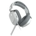 Casque Gaming Filaire CORSAIR HS80 RGB USB Son Surround 7.1 Microphone Omnidirectionnel Blanc-1
