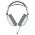 Casque Gaming Filaire CORSAIR HS80 RGB USB Son Surround 7.1 Microphone Omnidirectionnel Blanc-2