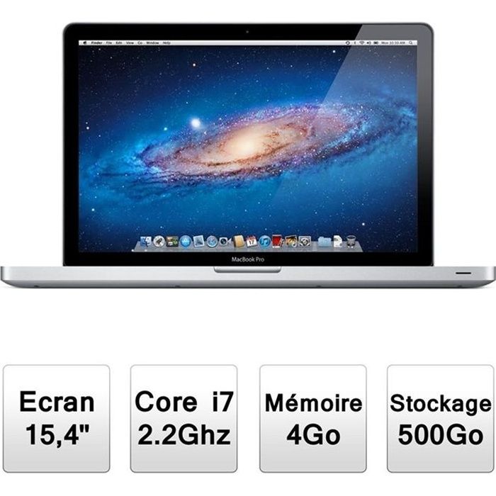 Vente PC Portable Apple MacBook Pro (MD318F/A) pas cher Vente PC Portable Apple MacBook Pro (MD318F/A) pas cher