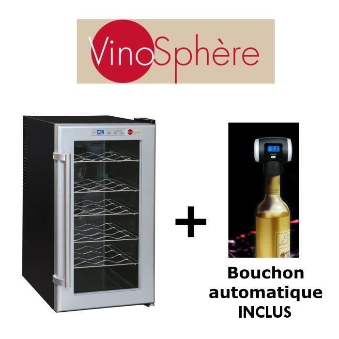 VINOSPHERE VN18FD Cave à vin de service 18 bouteilles Pose libre