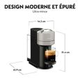 Machine à café NESPRESSO KRUPS VERTUO NEXT Gris Clair Cafetière à capsules espresso YY4298FD-2