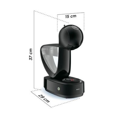 Machine à Café Krups Nescafé Dolce Gusto Infinissima - 15 Bars, Multi-boissons, Réservoir 1.2L - Blanche