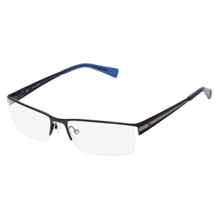 POLICE Monture de Lunettes de Vue Homme Bleu Achat Vente lunettes de vue POLICE Monture de Vue Homme Homme Adulte Cdiscoun
