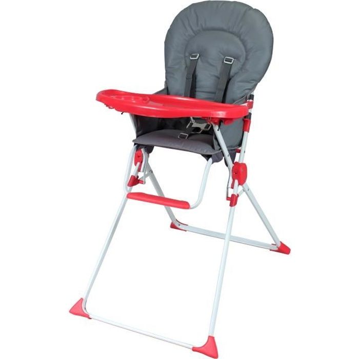 Bambisol Chaise Haute Bébé Pliable Fixe