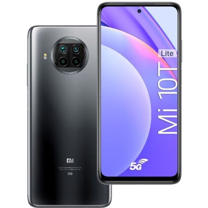 Coque pour Xiaomi Mi 10T Lite 5G Antichoc /étui Rabat Cuir Case Portefeuille TPU Gel Bumper Silicone Wallet Cover Aimant Housse pour Xiaomi Mi 10T Lite 5G ZISD042163 Bleu