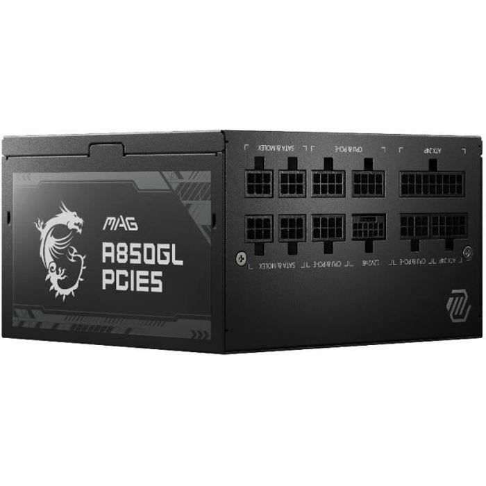 MSI MAG A850GL PCIE5 850W 80 Plus Gold Modular