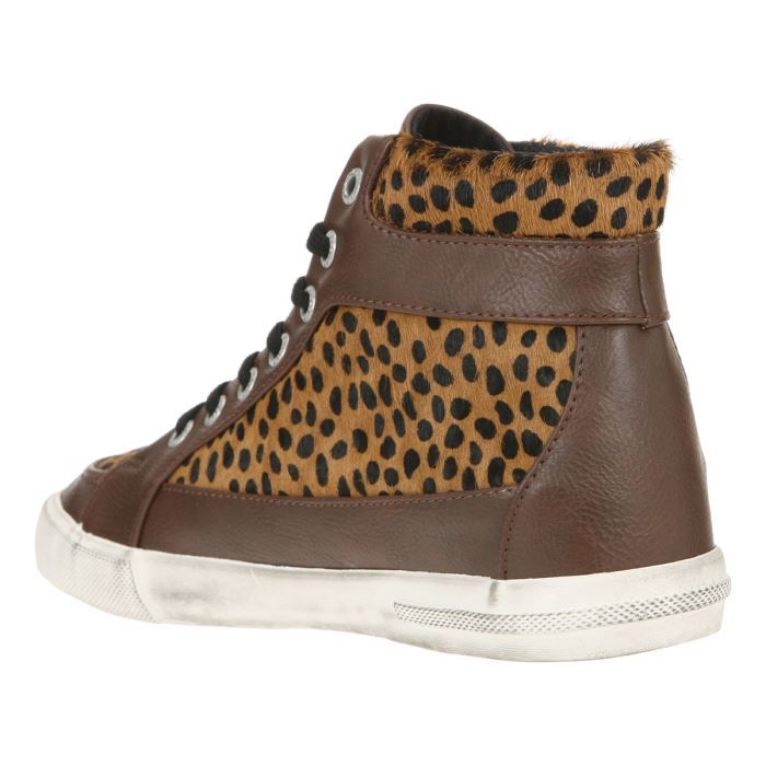 PEPE JEANS Baskets Mc Claine Leopard Femme Cdiscount Chaussures