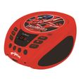Lecteur CD portable - LEXIBOOK - Miraculous - Prise microphone - Rouge-1