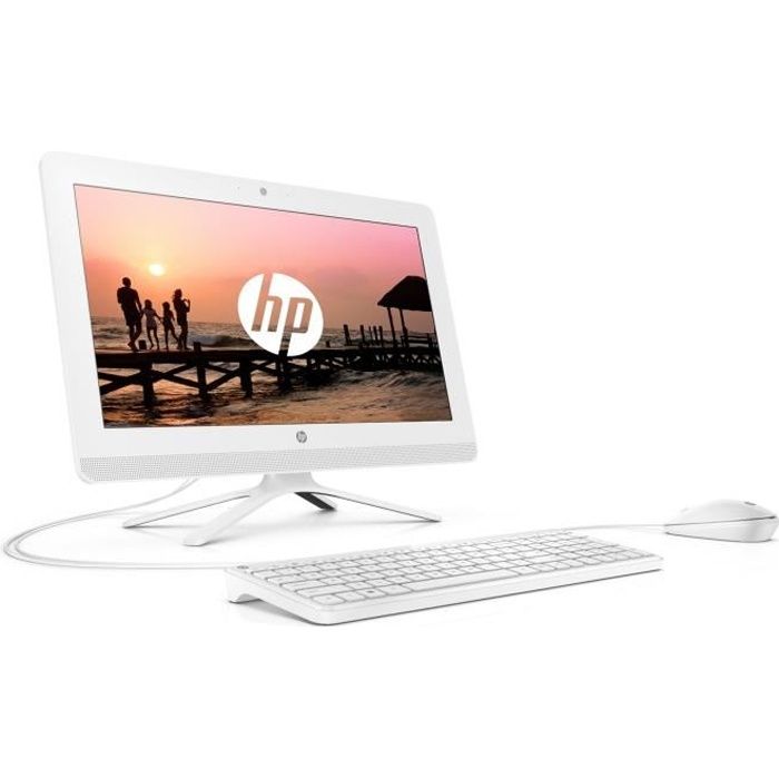 Vente Ordinateur de bureau HP PC Tout-en-un 20-c438nf - 19.5" FHD UWVA - AMD A4-9125 - RAM 4 Go - Disque dur 1 To - AMD Radon R3 - Windows 10 - Webcam - Blanc pas cher Vente Ordinateur de bureau HP PC Tout-en-un 20-c438nf - 19.5" FHD UWVA - AMD A4-9125 - RAM 4 Go - Disque dur 1 To - AMD Radon R3 - Windows 10 - Webcam - Blanc pas cher