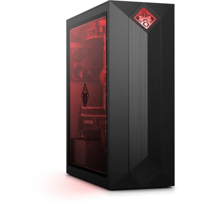 Top achat Ordinateur de bureau OMEN by HP PC de Bureau 875-1018nf - i7-9700K - RAM 32Go - Stockage 512Go SSD + 2To HDD - RTX 2080Ti - Windows 10 pas cher Top achat Ordinateur de bureau OMEN by HP PC de Bureau 875-1018nf - i7-9700K - RAM 32Go - Stockage 512Go SSD + 2To HDD - RTX 2080Ti - Windows 10 pas cher