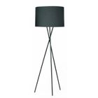TRIDENT lampadaire trépied noir