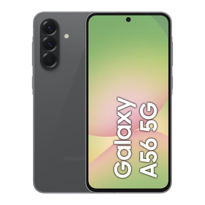 SAMSUNG Galaxy A56 5G Smartphone 128Go Graphite - Version Française