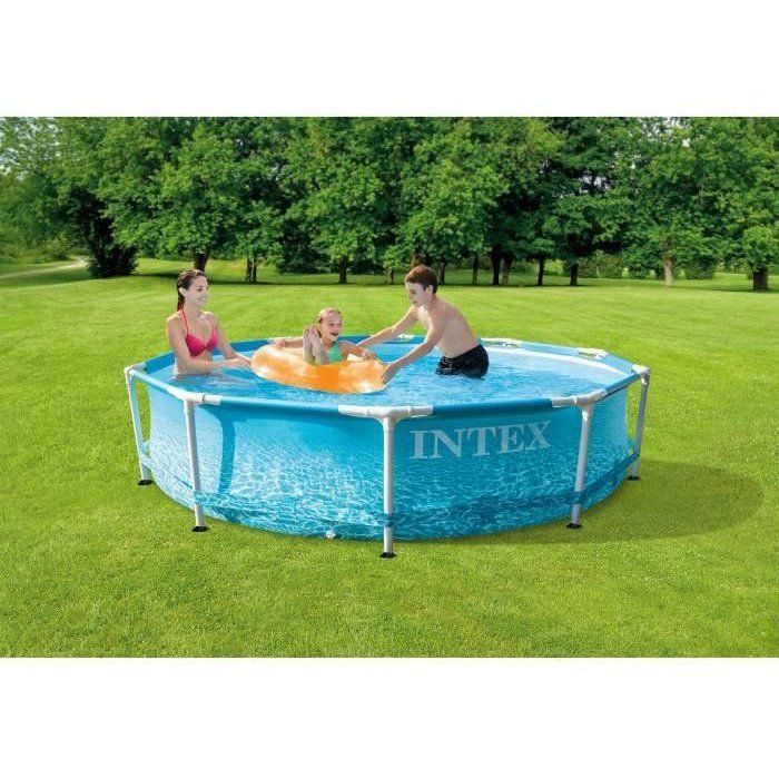 Embout De Pied Pour Piscine Intex - Lot De 4 - Compatible Avec Piscines à Cadre Métal 5,5 à 7,3 M, Trous De 5,1 Cm - 2