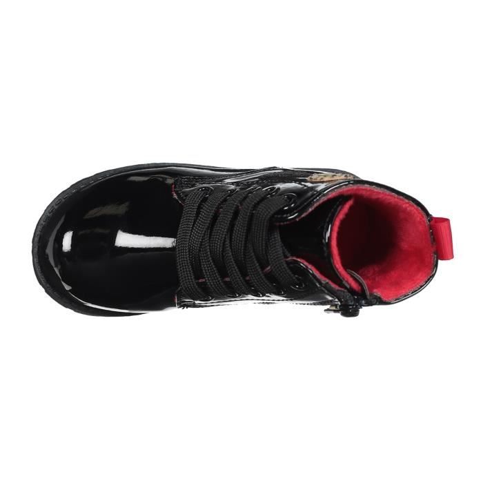 Bottines laque 2025 noir