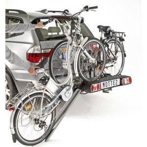 PORTE-VELO MOTTEZ Porte 2 Vélos Électriques rabattable