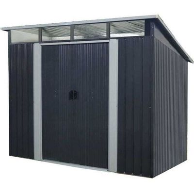 Abri de jardin en m&eacute;tal 4,61 m&sup2; 