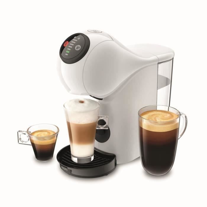 KRUPS NESCAFE DOLCE GUSTO Machine à café capsules, Compact, 15 bars, Expresso, Cappuccino, Café lungo, Arrêt auto, GENIO S YY4446FD